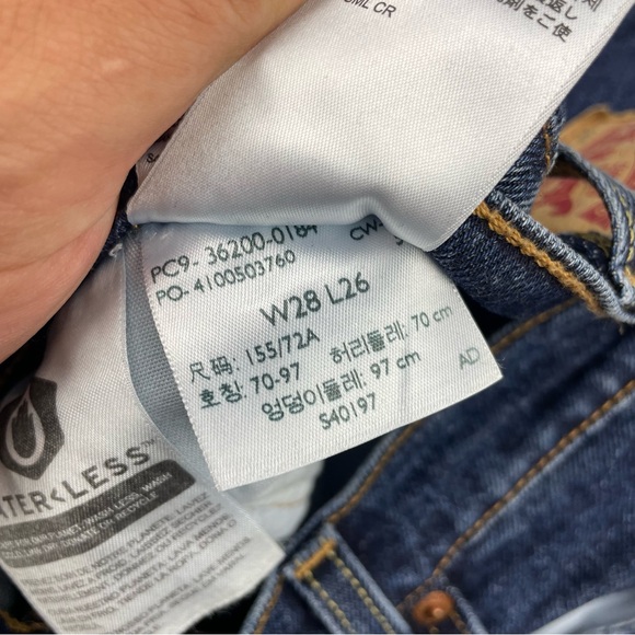 Levi’s 501 High Waist fit Jeans Size 28 - Picture 5 of 5